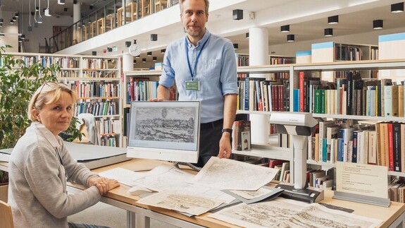 Ponad 200 historycznych map i panoram w cyfrowej kolekcji Biblioteki Uniwersyteckiej