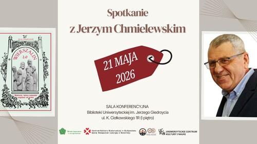 Spotkanie autorskie z Jerzym Chmielewskim, czyli Wierszalin 2.0