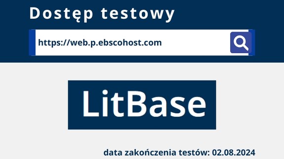 Biblioteka Uniwersytecka zaprasza do testowania bazy LitBase