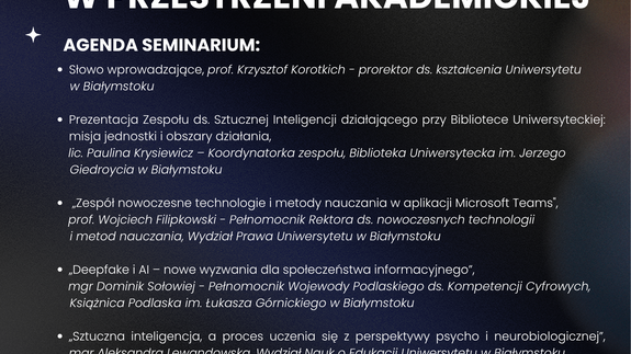 Plakat wydarzenia