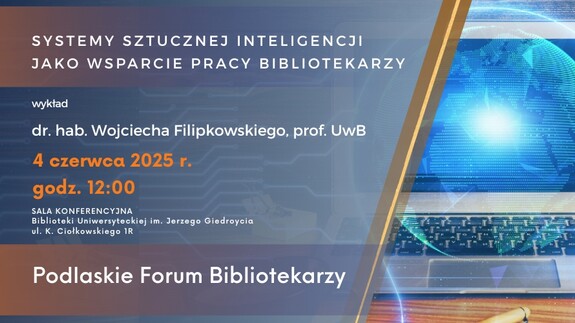 Podlaskie Forum Bibliotekarzy w Bibliotece Uniwersyteckiej