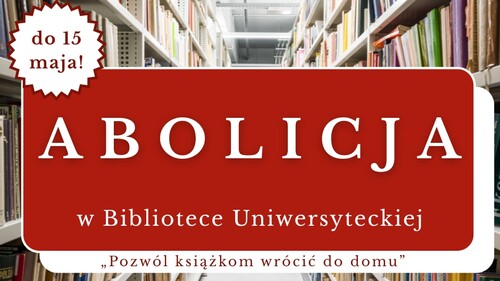 Abolicja w BU, czyli „Pozwól książkom wrócić do domu”