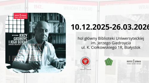 Giedroyc i jego dzieło - wystawa otwierająca obchody Roku Jerzego Giedroycia