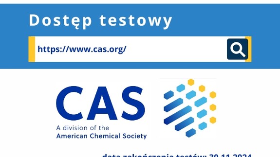 Przedłużony dostęp testowy do bazy American Chemical Society