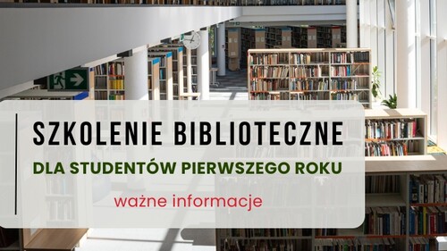 Weź udział w szkoleniu bibliotecznym – z nami studiowanie jest łatwiejsze!