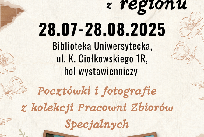 Widokówki z regionu - wakacyjna wystawa