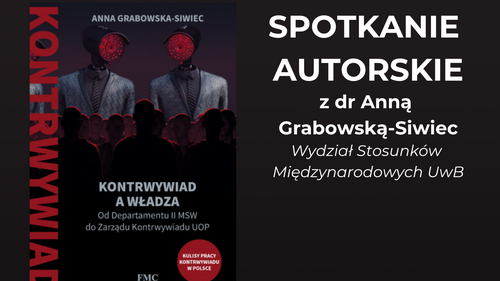 Kontrwywiad bez tajemnic – spotkanie z dr Anną Grabowską-Siwiec